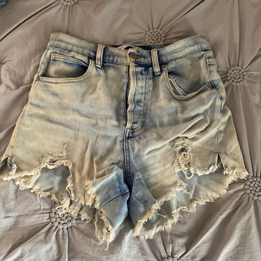 Denim Shorts - Ripped